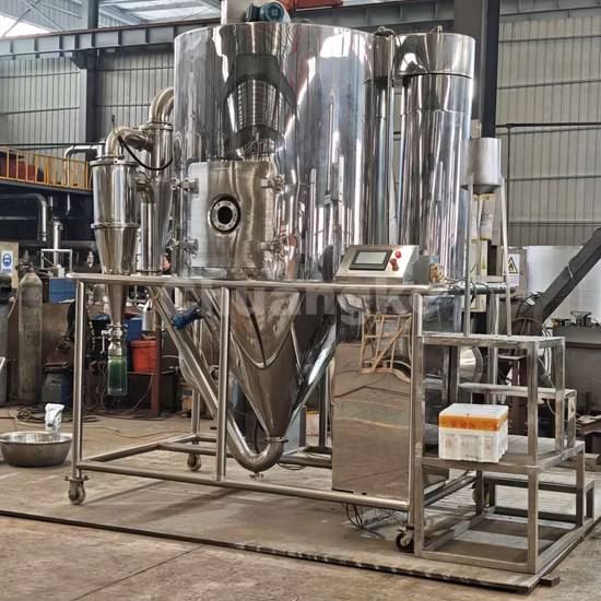 Pequena proteína em pó líquido glicose suco café secagem centrífuga ovo leite em pó máquina de fazer máquina de spray secador
