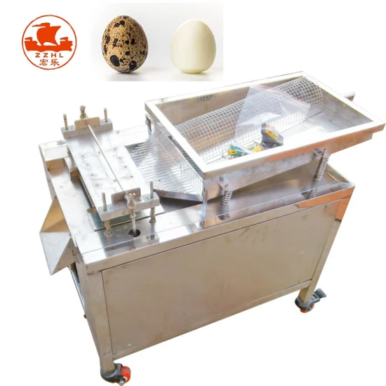 Descascador automático de ovos de codorna Descascador de ovos de codorna para ovos de codorna cozidos